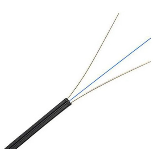 FTTH Drop Cable Indoor 1/2 core Arco tipo FRP/acciaio