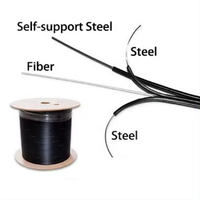 Cable FTTH a fibra ottica GJYXCH 1/2 Core Indoor Outdoor