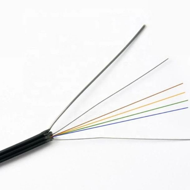 Cable FTTH Indoor Outdoor Self-Supported Flat Drop Cable GJYXCH 4 nuclei