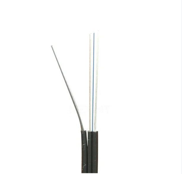 FTTH Indoor Outdoor FRP Strength Member GJYXFCH 1/2 Fibre Optic Drop Cable