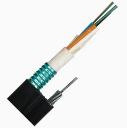 PE o LSZH giacca all'aperto cavo blindato in fibra ottica con G652D fibra e scudo di nastro d'acciaio