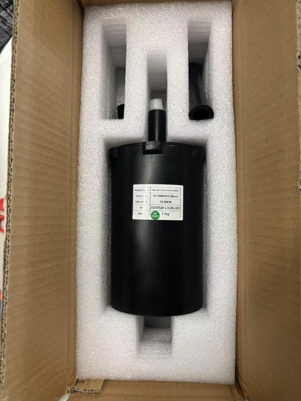 Materiale del rivestimento confidenziale per giacca Drone FPV Quadcopter 25km/rotolo Cablaggio interno-esterno Tipo di connettore FC Per alta resistenza alla trazione
