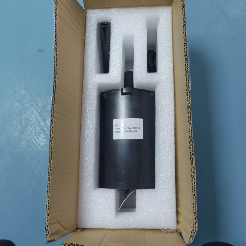Materiale del rivestimento confidenziale per giacca Drone FPV Quadcopter 25km/rotolo Cablaggio interno-esterno Tipo di connettore FC Per alta resistenza alla trazione
