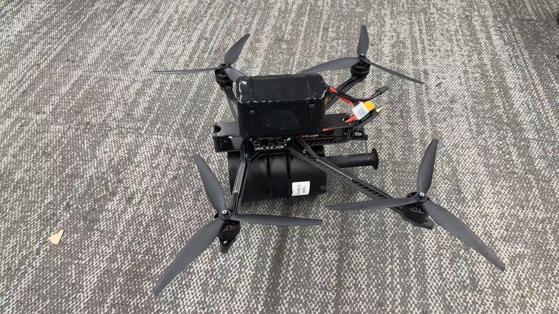 Professionale FPV Fiber Quadcopter Drone pronto a volare 30km/roll Peso ultra leggero - Alta resistenza alla trazione - Cablaggio interno ad esterno