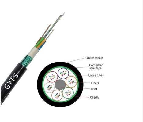 Cable esterno a fibra ottica di base 144 Cable esterno a fibra ottica anti-roditori