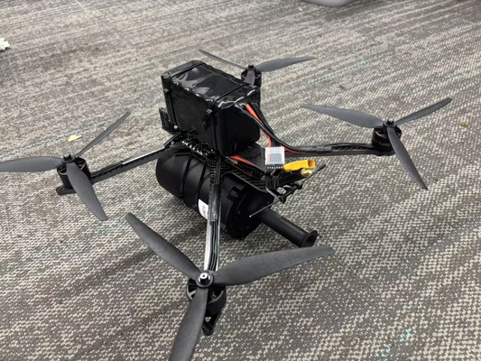 Drone quadricottero FPV in fibra con telecamera 15 km 0,28 mm ad alta resistenza 60-70N