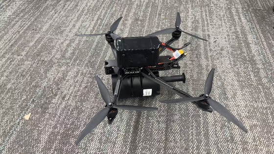 Professionale FPV Fiber Quadcopter Drone pronto a volare 30km/roll Peso ultra leggero - Alta resistenza alla trazione - Cablaggio interno ad esterno